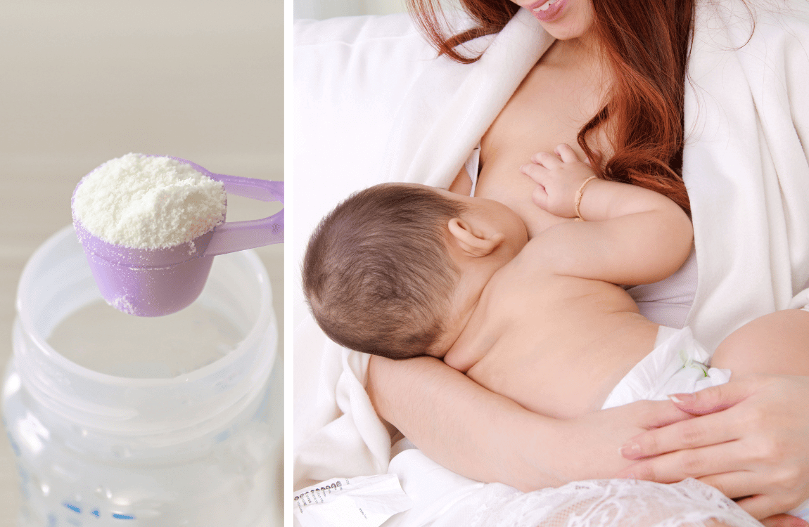 Can You Mix Breastmilk And Formula? Moms Need To Know!
