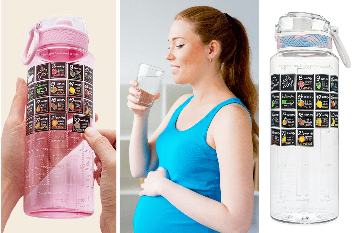 "Hydrating For Two: The Best Pregnancy Water Bottle"