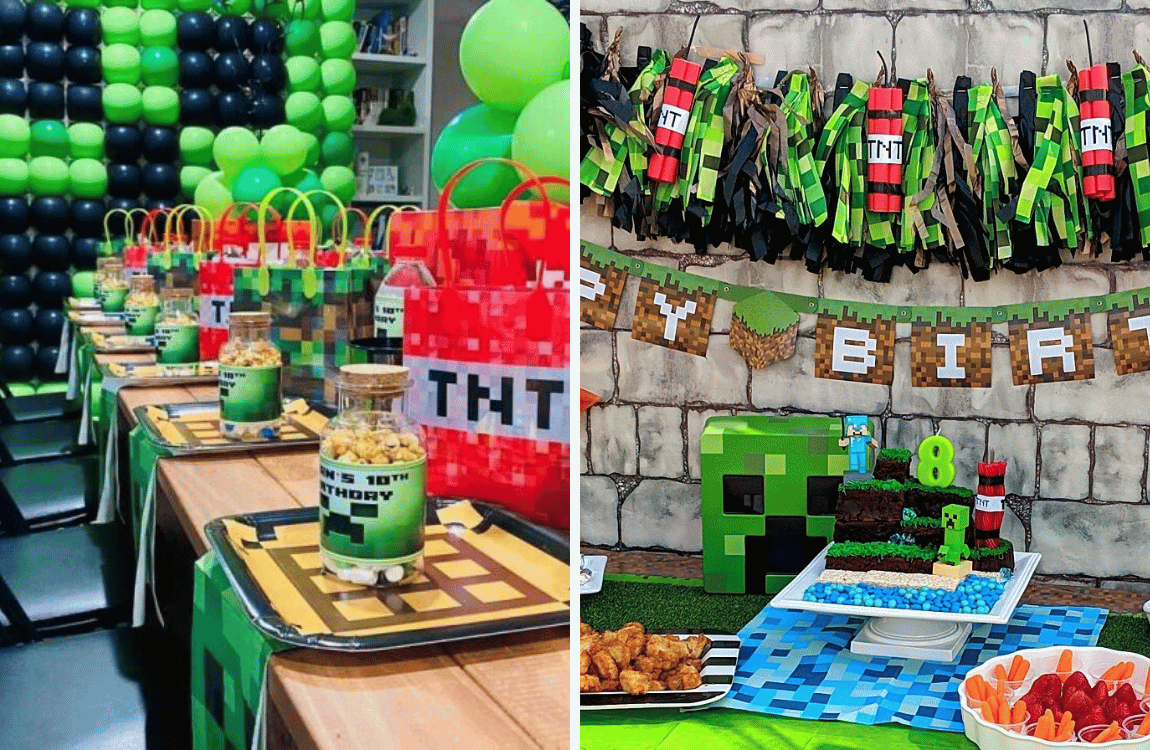 Mining Madness: Best Minecraft Birthday Party Bash!