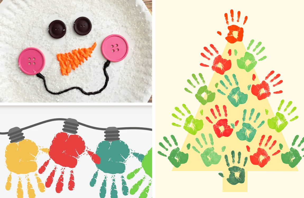 8 Easy & Fun Christmas Crafts For Infants